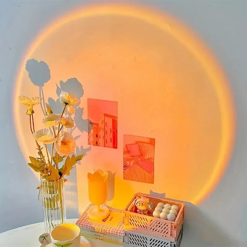 Sunset Projection Lamp for Calm & Cozy Spaces